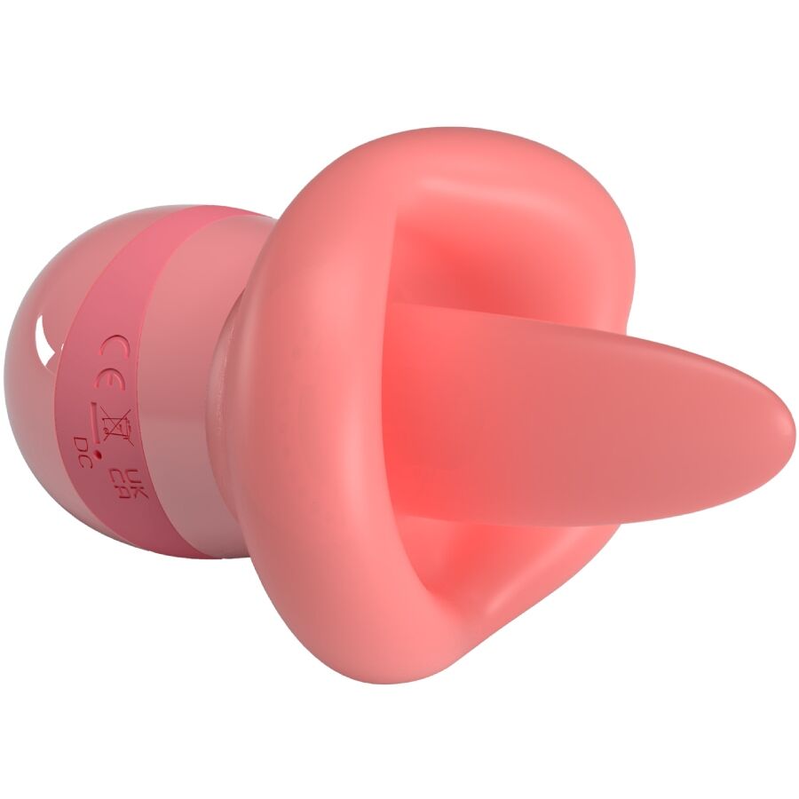 PRETTY LOVE - KYLEE TONGUE CLITORIS STIMULATOR 10 VIBRATIONS NUDE PINK - Toys "n" Us