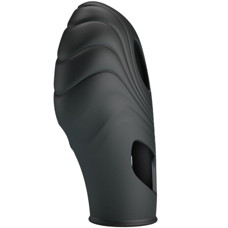 PRETTY LOVE - LICH SILICONE FINGER VIBRATOR BLACK - Toys "n" Us