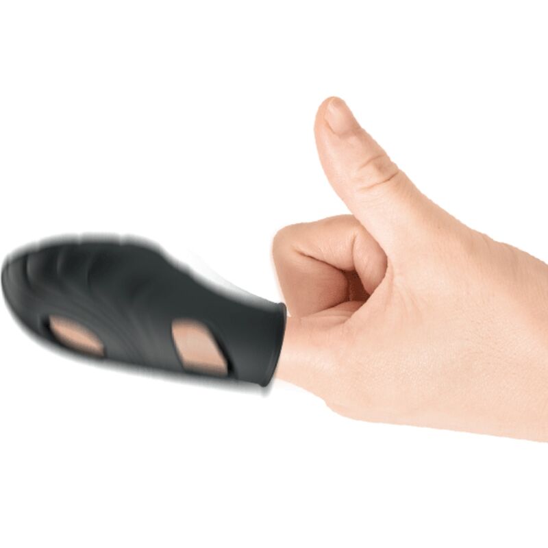 PRETTY LOVE - LICH SILICONE FINGER VIBRATOR BLACK - Toys "n" Us