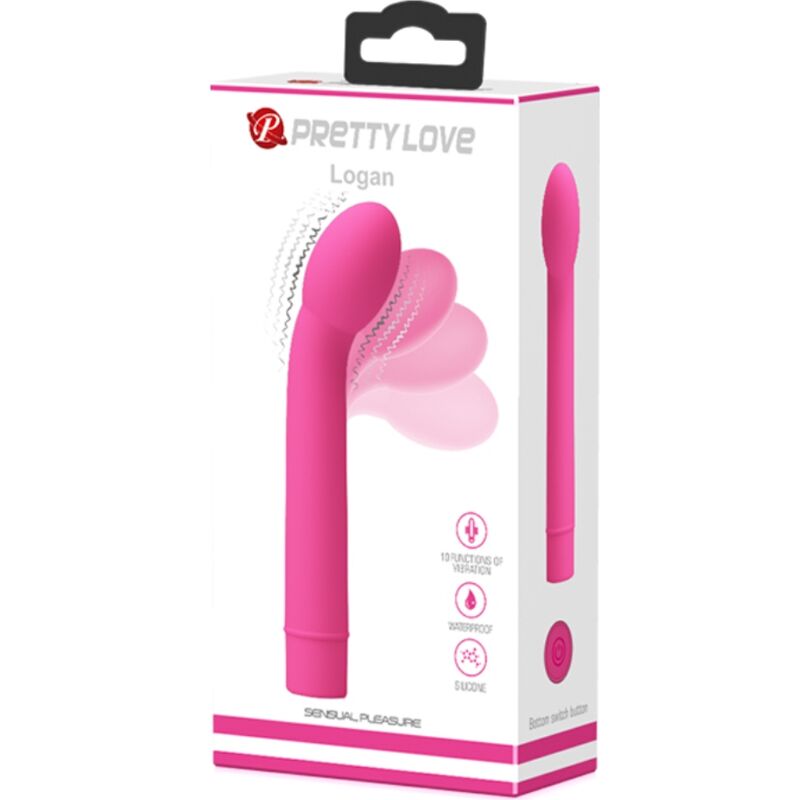 PRETTY LOVE - LOGAN G - SPOT VIBRATOR 10 VIBRATIONS PINK - Toys "n" Us