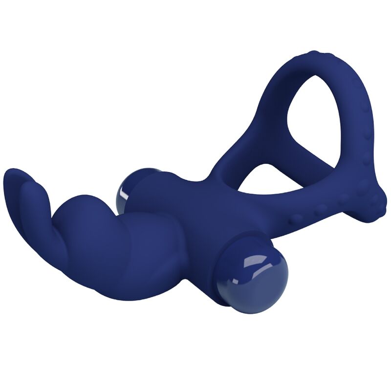 PRETTY LOVE - LUCHITO DOUBLE VIBRATING RING RABBIT BLUE - Toys "n" Us