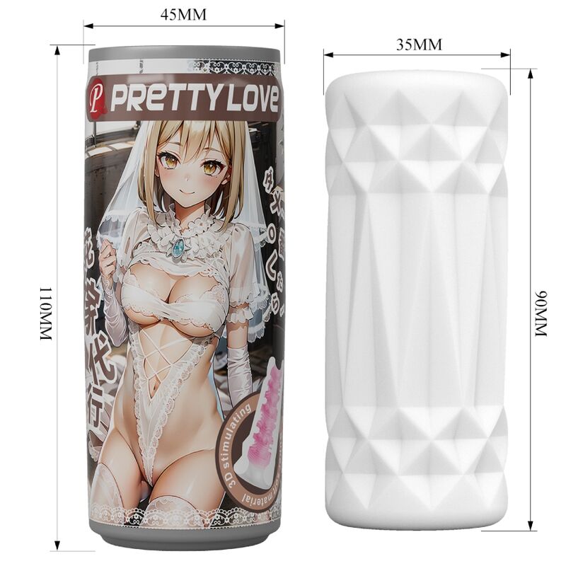 PRETTY LOVE - MALE MASTURBATOR CAN MODEL 1 - Toys "n" Us
