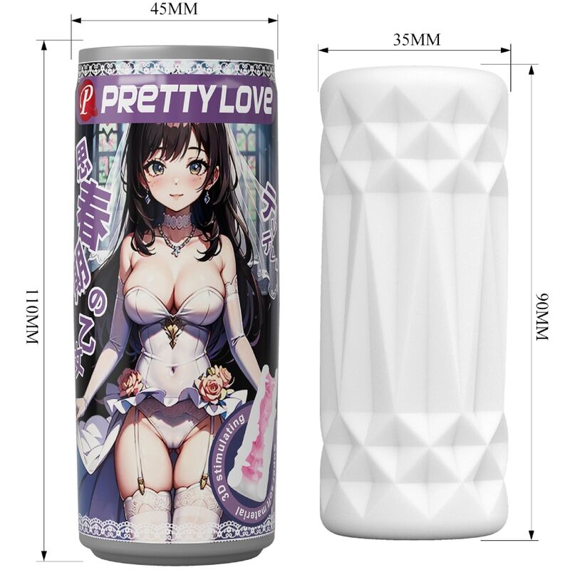 PRETTY LOVE - MALE MASTURBATOR CAN MODEL 2 - Toys "n" Us
