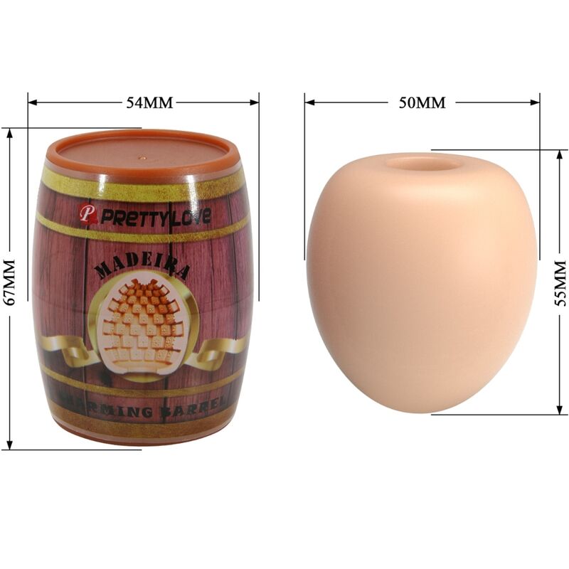 PRETTY LOVE - MALE MASTURBATOR EGG FLESH MODEL 2 - Toys "n" Us