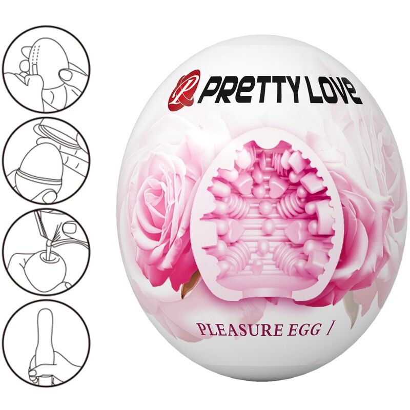 PRETTY LOVE - MALE MASTURBATOR EGG PINK - Toys "n" Us