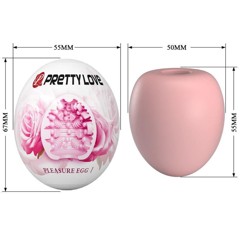 PRETTY LOVE - MALE MASTURBATOR EGG PINK - Toys "n" Us