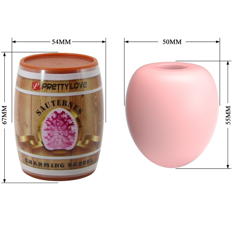 PRETTY LOVE - MALE MASTURBATOR EGG PINK MODEL 2 - Toys "n" Us