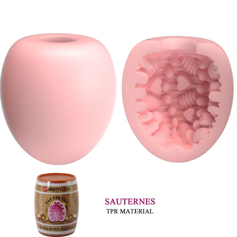 PRETTY LOVE - MALE MASTURBATOR EGG PINK MODEL 2 - Toys "n" Us
