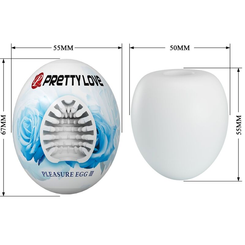 PRETTY LOVE - MALE MASTURBATOR EGG WHITE - Toys "n" Us