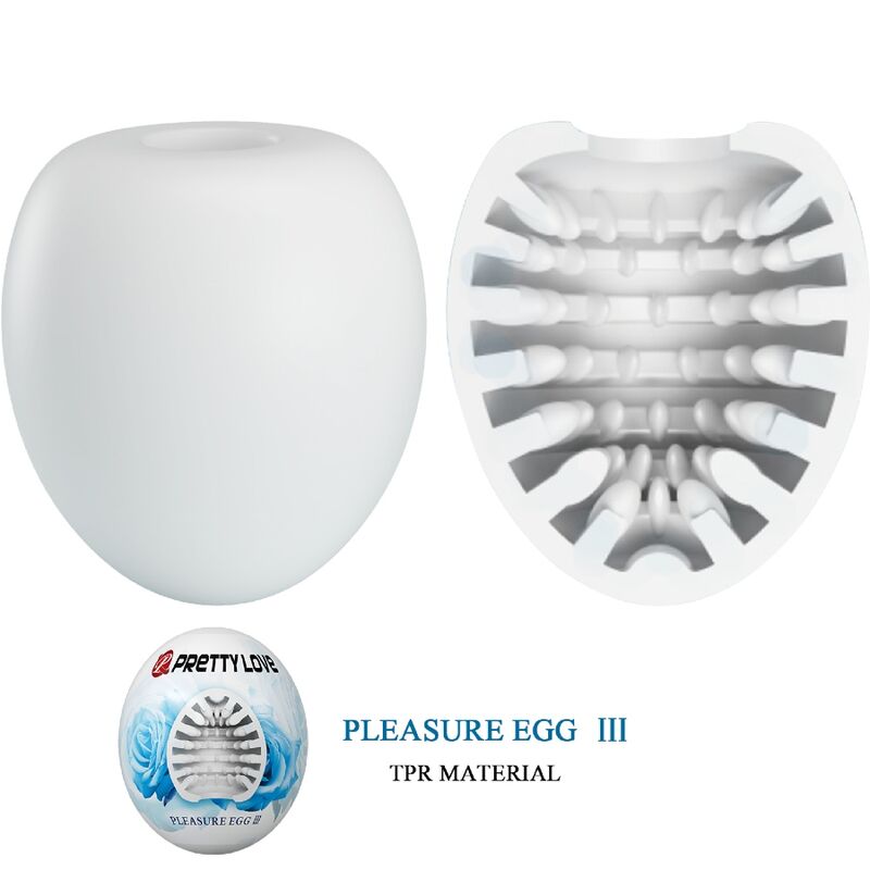 PRETTY LOVE - MALE MASTURBATOR EGG WHITE - Toys "n" Us