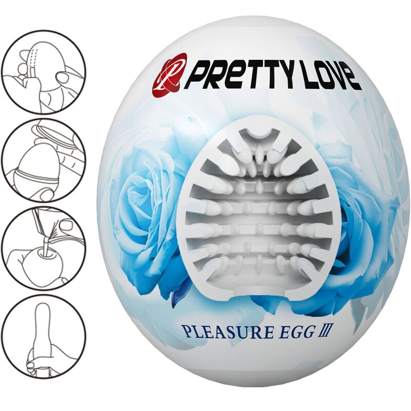 PRETTY LOVE - MALE MASTURBATOR EGG WHITE - Toys "n" Us