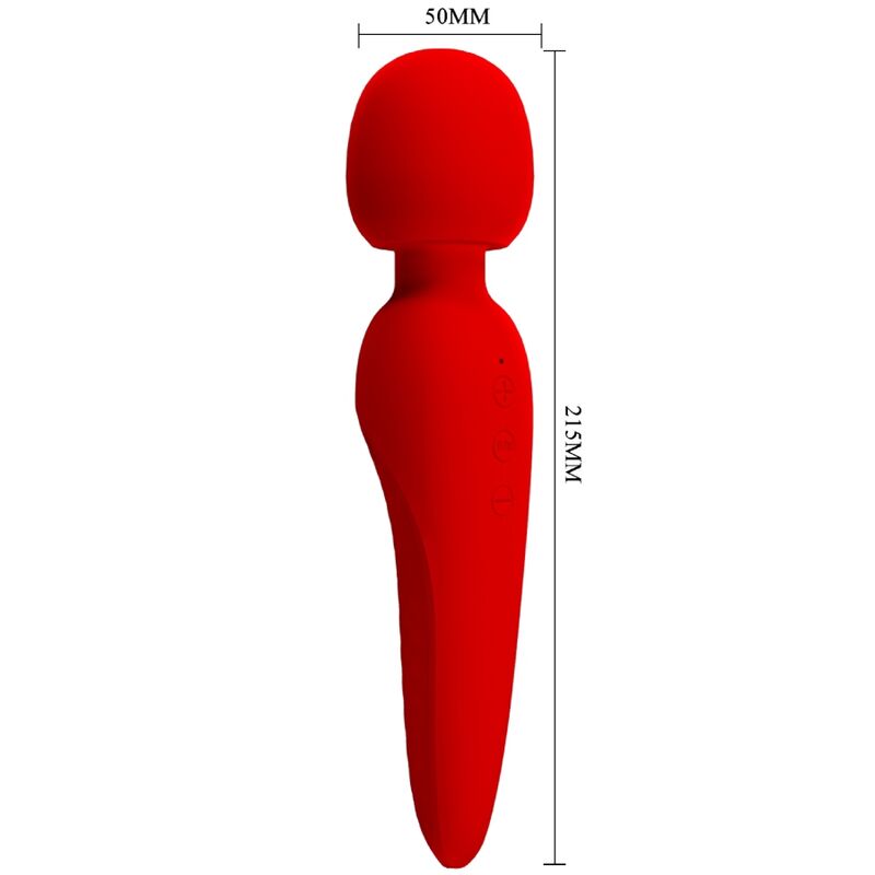 PRETTY LOVE - MAREDITH MASSAGER 12 MODOS DE VIBRAO VERMELHO - Toys "n" Us