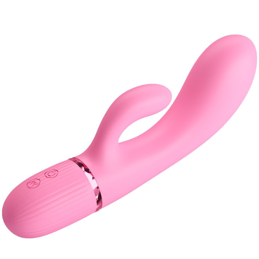 PRETTY LOVE - MARSKI RABBIT VIBRATOR & G - SPOT PINK - Toys "n" Us