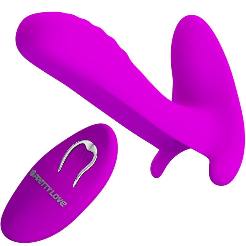 PRETTY LOVE - MASSAGER & VIBRATOR 12 VIBRATIONS REMOTE CONTROL PURPLE - Toys "n" Us
