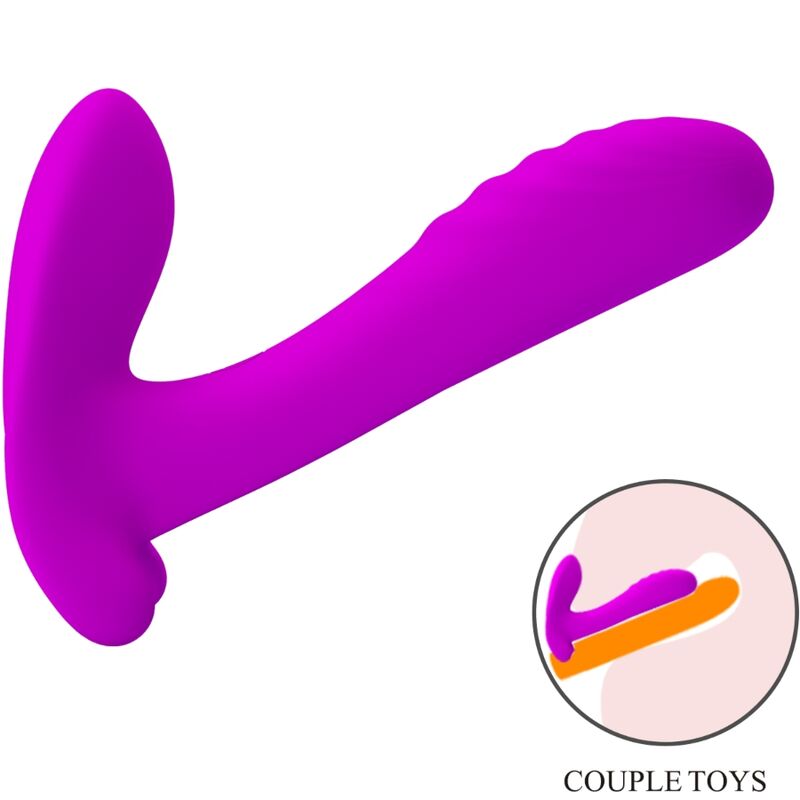 PRETTY LOVE - MASSAGER & VIBRATOR 12 VIBRATIONS REMOTE CONTROL PURPLE - Toys "n" Us