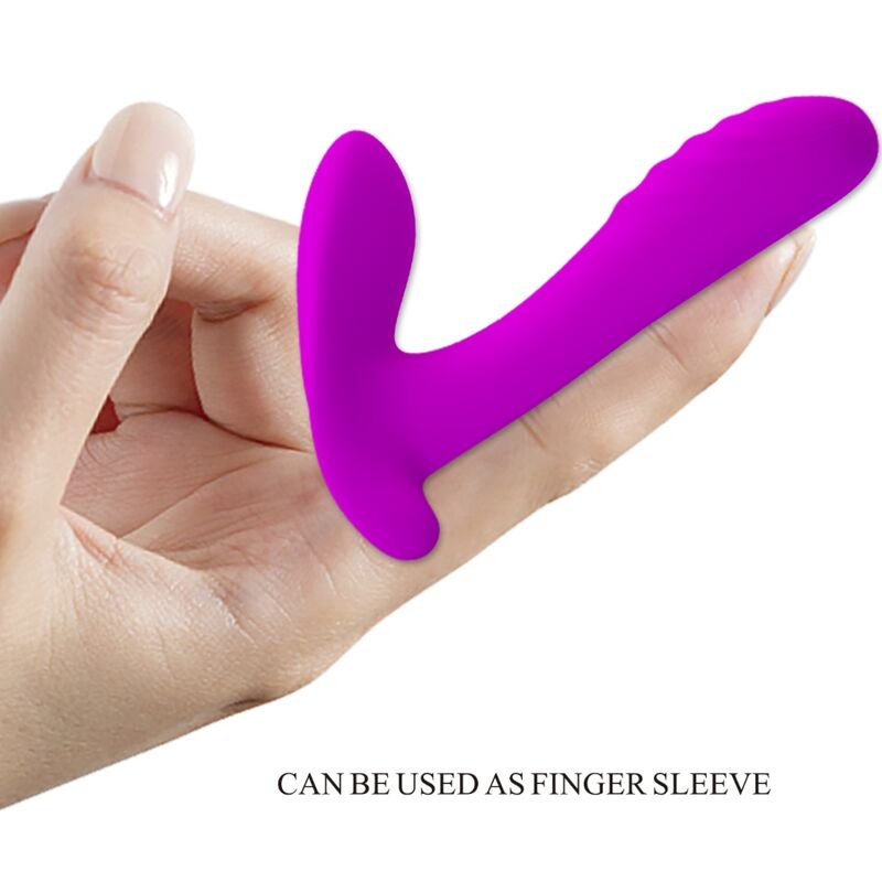 PRETTY LOVE - MASSAGER & VIBRATOR 12 VIBRATIONS REMOTE CONTROL PURPLE - Toys "n" Us