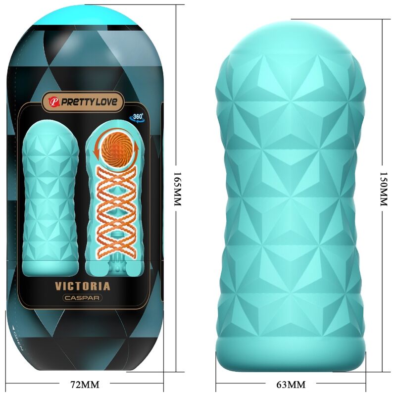 PRETTY LOVE - MASTURBADOR VICTORIA CASPAR AQUA VERDE - Toys "n" Us