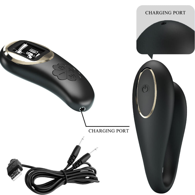 PRETTY LOVE - NATHAN DOUBLE PLEASURE VIBRATOR REMOTE CONTROL - Toys "n" Us