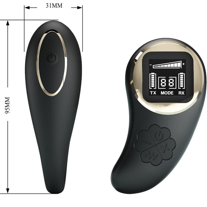 PRETTY LOVE - NATHAN DOUBLE PLEASURE VIBRATOR REMOTE CONTROL - Toys "n" Us