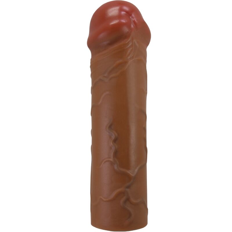 PRETTY LOVE - NILE PENIS SLEEVE WITH 2.5 CM EXTENSION MULATTO - Toys "n" Us
