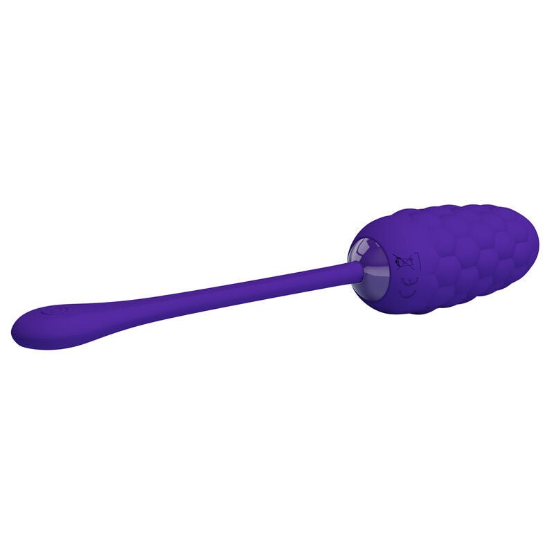 PRETTY LOVE - OVO VIBRANTE COM TEXTURA MARINHA RECARREGVEL ROXA - Toys "n" Us