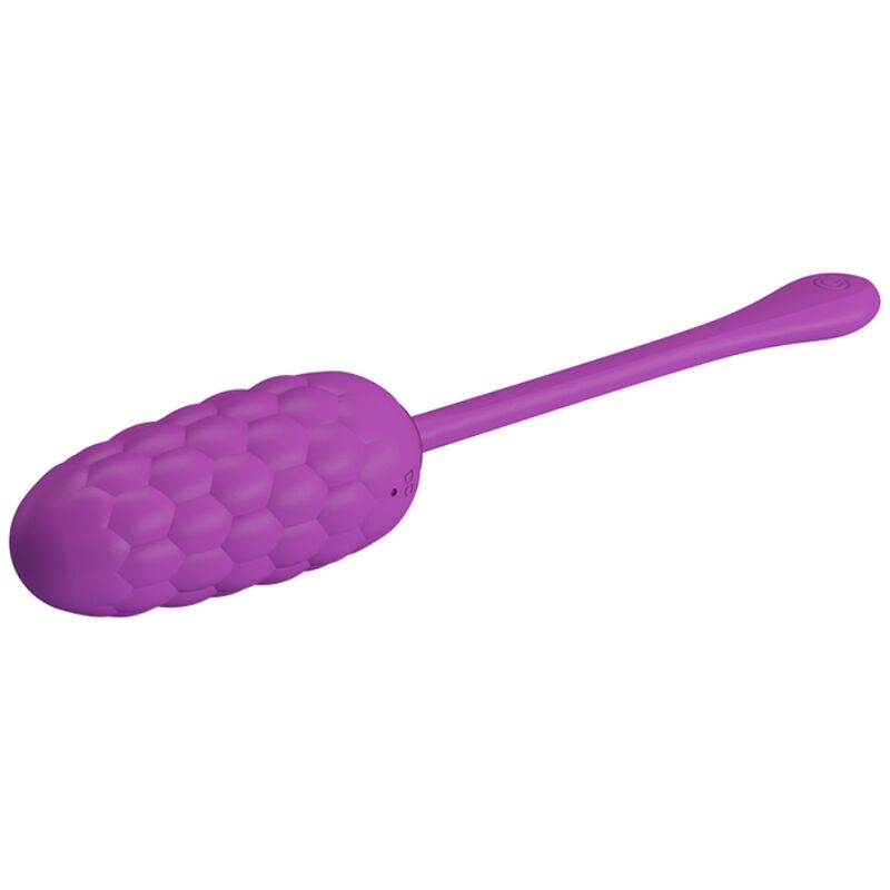 PRETTY LOVE - OVO VIBRANTE COM TEXTURA MARINHA RECARREGVEL ROXA - Toys "n" Us