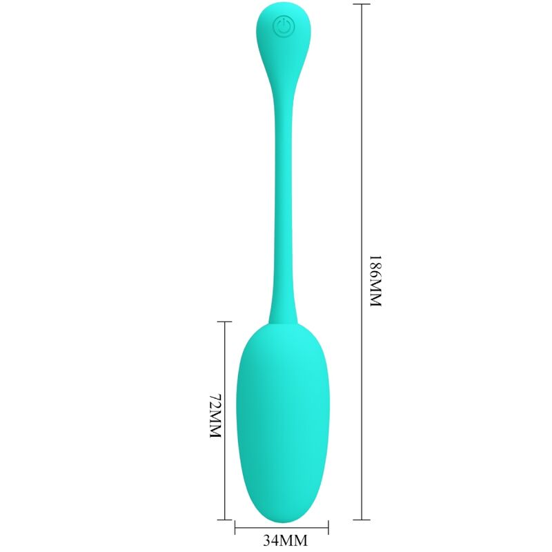 PRETTY LOVE - OVO VIBRATÓRIO RECARREGVEL KNUCKER WATER GREEN - Toys "n" Us