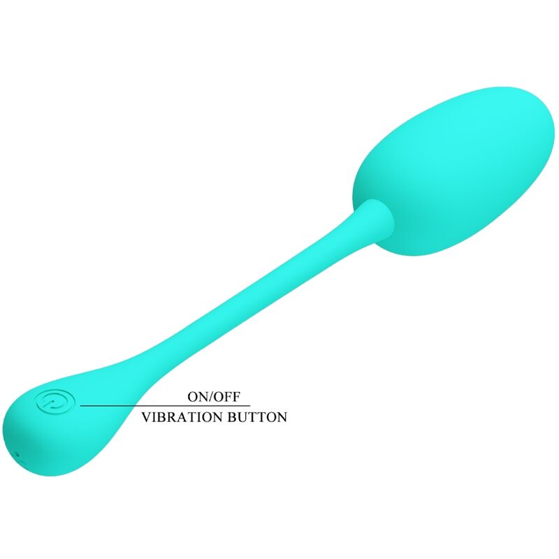 PRETTY LOVE - OVO VIBRATÓRIO RECARREGVEL KNUCKER WATER GREEN - Toys "n" Us