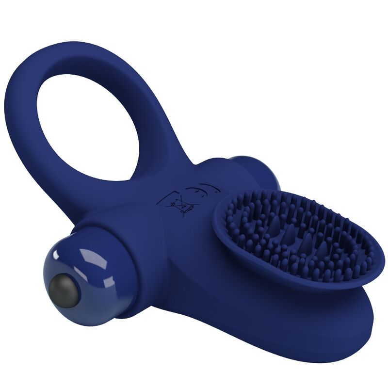 PRETTY LOVE - PALLE RING WITH VIBRATION BLUE - Toys "n" Us