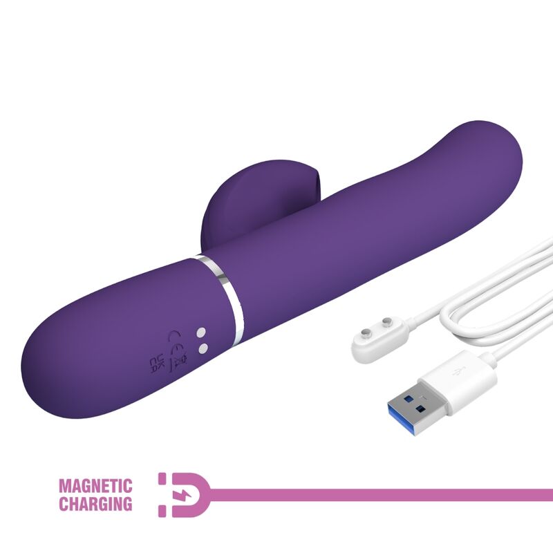 PRETTY LOVE - PERLITA VIBRADOR G - SPOT 3 EM 1 MULTIFUNO ROXO - Toys "n" Us