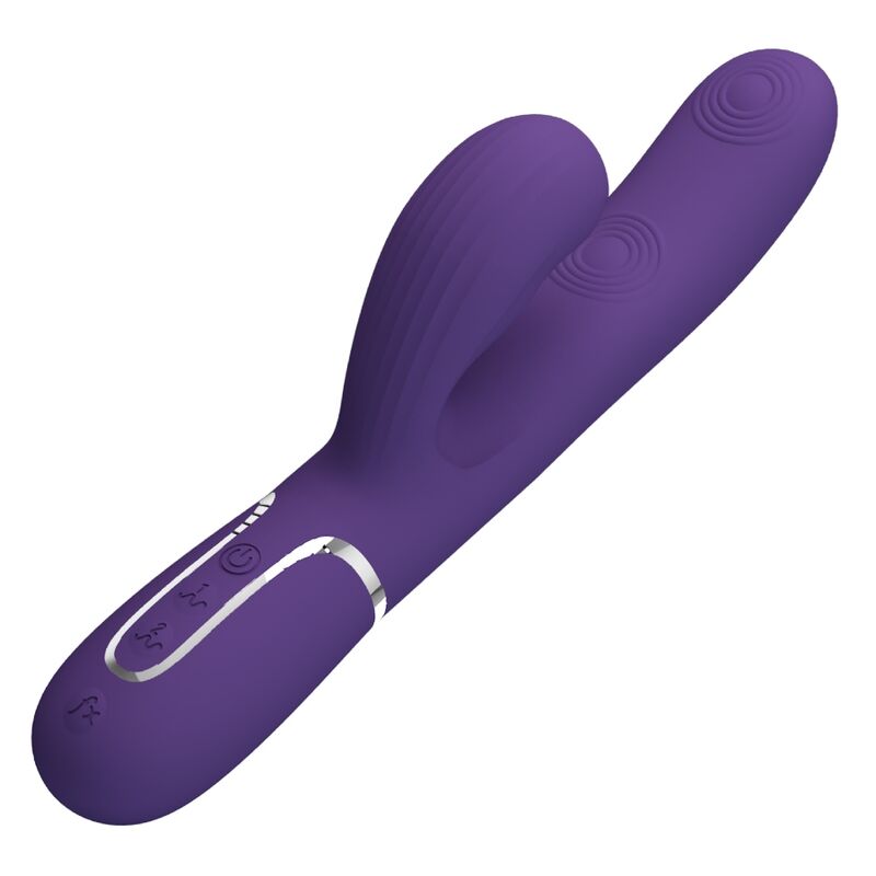 PRETTY LOVE - PERLITA VIBRADOR G - SPOT 3 EM 1 MULTIFUNO ROXO - Toys "n" Us
