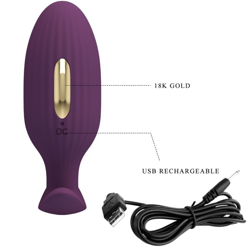 PRETTY LOVE - PLUG ANAL CONTROLADO POR APLICATIVO JEFFERSON ROXO - Toys "n" Us