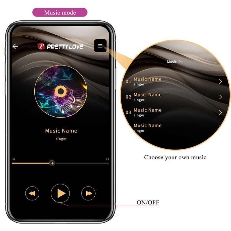 PRETTY LOVE - PLUG ANAL CONTROLADO POR APLICATIVO JEFFERSON ROXO - Toys "n" Us