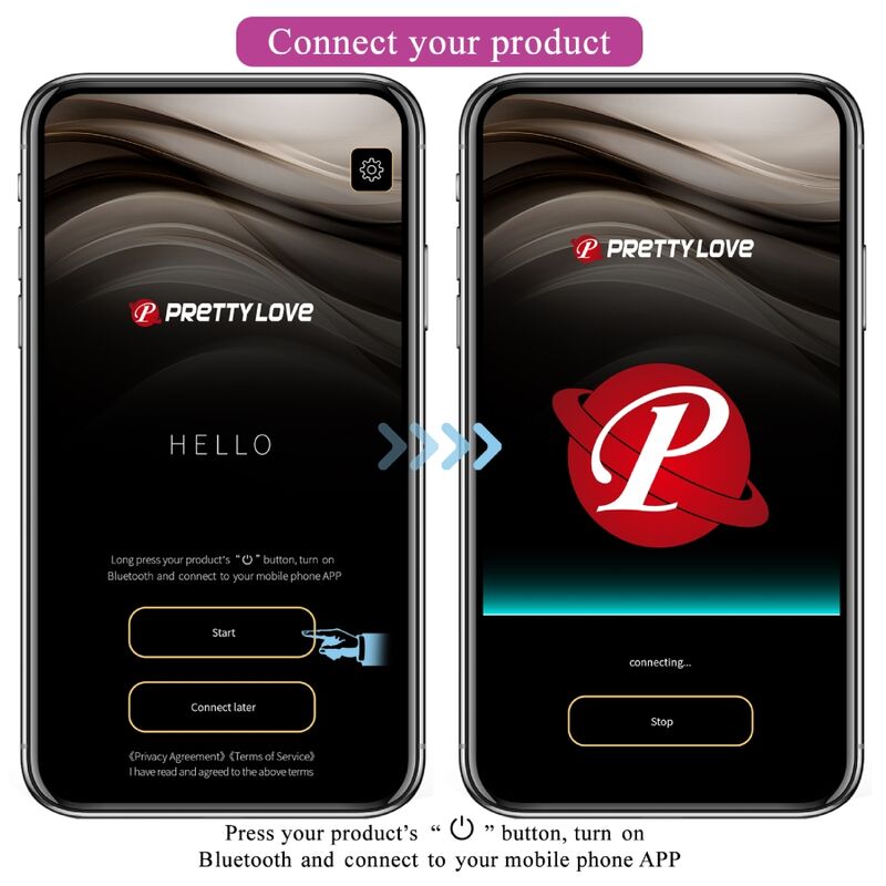 PRETTY LOVE - PLUG ANAL CONTROLADO POR APLICATIVO JEFFERSON ROXO - Toys "n" Us