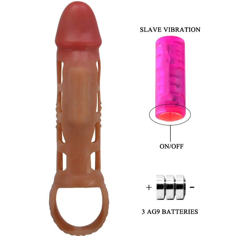 PRETTY LOVE - PRESTON VIBRATING PENIS SLEEVE 18 CM - Toys "n" Us