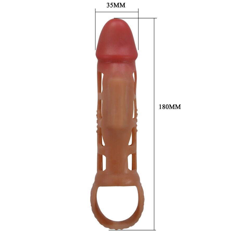 PRETTY LOVE - PRESTON VIBRATING PENIS SLEEVE 18 CM - Toys "n" Us