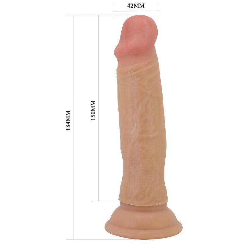 PRETTY LOVE - QUENTIN REALISTIC DILDO 18 CM FLESH - Toys "n" Us