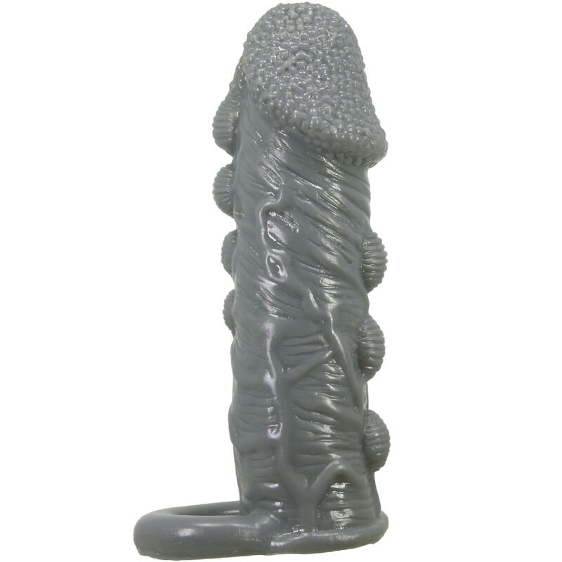 PRETTY LOVE - REALISTIC PENIS ENLARGER AND DELAY SLEEVE GREY - Toys "n" Us