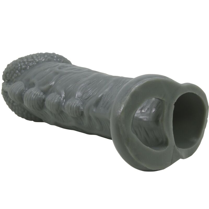 PRETTY LOVE - REALISTIC PENIS ENLARGER AND DELAY SLEEVE GREY - Toys "n" Us