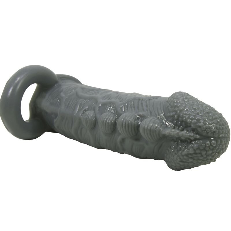 PRETTY LOVE - REALISTIC PENIS ENLARGER AND DELAY SLEEVE GREY - Toys "n" Us