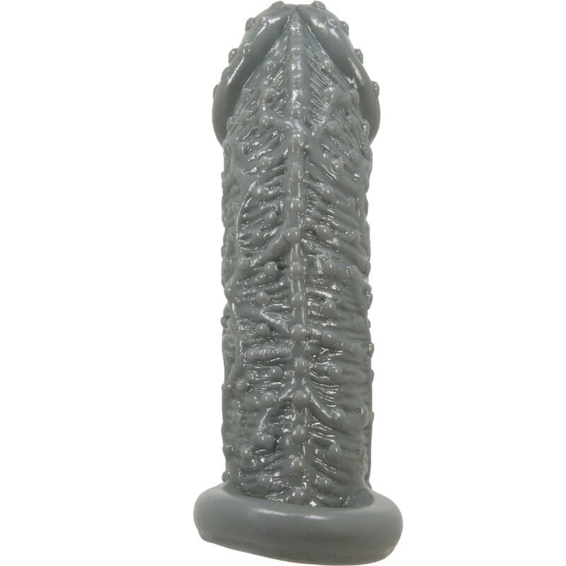 PRETTY LOVE - REALISTIC PENIS ENLARGER AND DELAY SLEEVE MODEL 2 GREY - Toys "n" Us