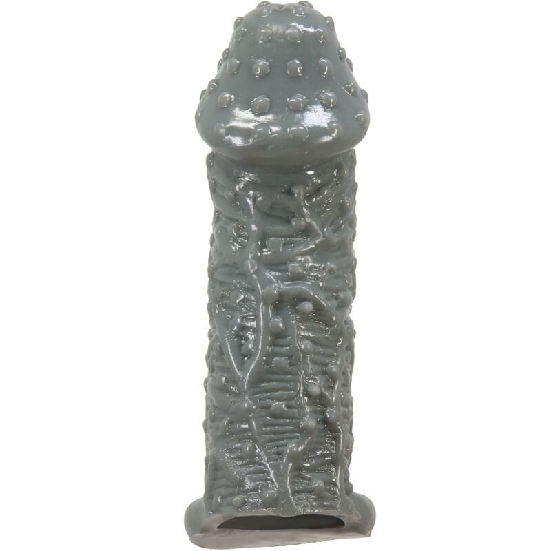 PRETTY LOVE - REALISTIC PENIS ENLARGER AND DELAY SLEEVE MODEL 2 GREY - Toys "n" Us