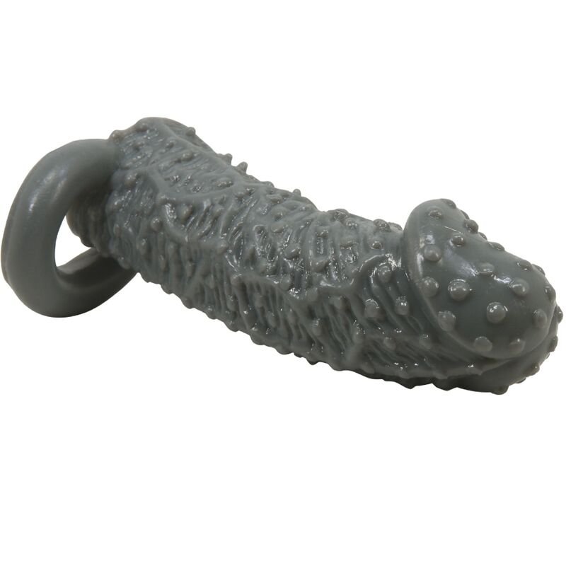 PRETTY LOVE - REALISTIC PENIS ENLARGER AND DELAY SLEEVE MODEL 2 GREY - Toys "n" Us