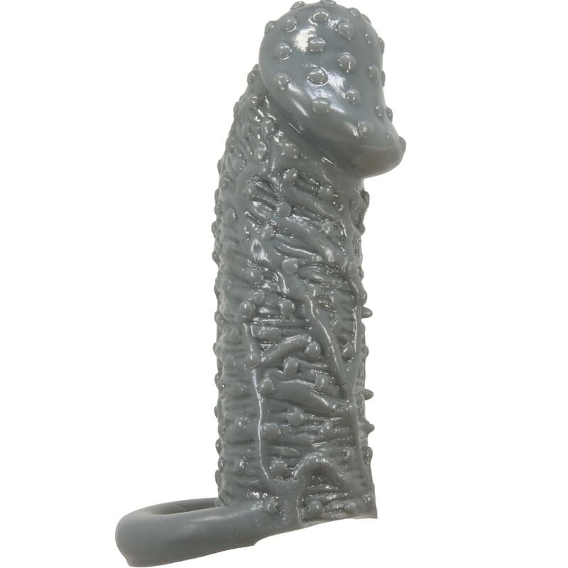PRETTY LOVE - REALISTIC PENIS ENLARGER AND DELAY SLEEVE MODEL 2 GREY - Toys "n" Us