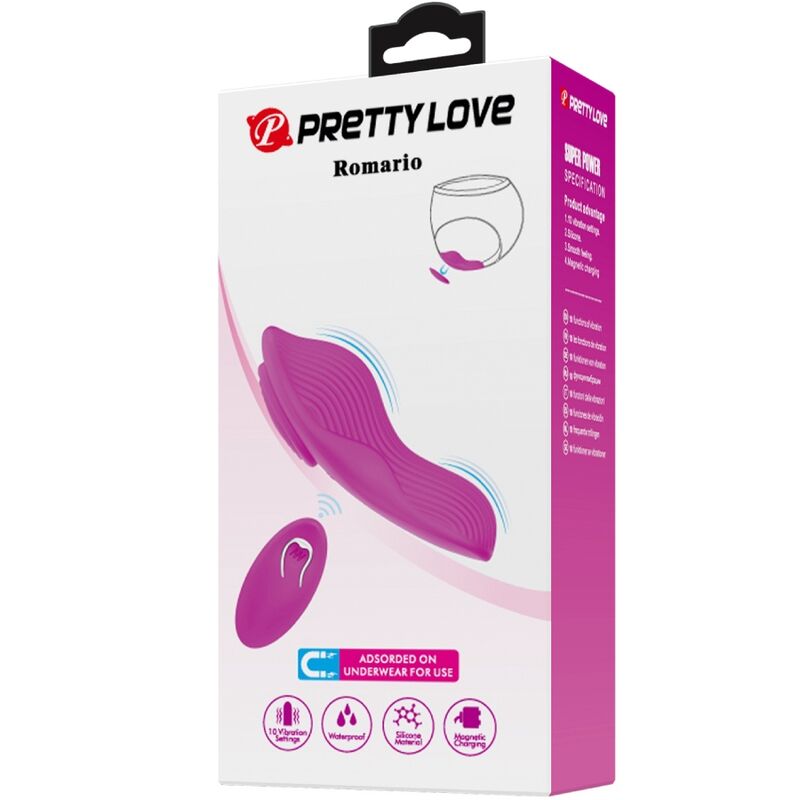 PRETTY LOVE - ROMARIO LAY - ON CLITORIS STIMULATOR REMOTE CONTROL PINK - Toys "n" Us