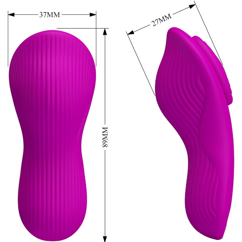 PRETTY LOVE - ROMARIO LAY - ON CLITORIS STIMULATOR REMOTE CONTROL PINK - Toys "n" Us