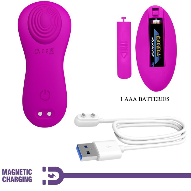 PRETTY LOVE - ROMARIO LAY - ON CLITORIS STIMULATOR REMOTE CONTROL PINK - Toys "n" Us