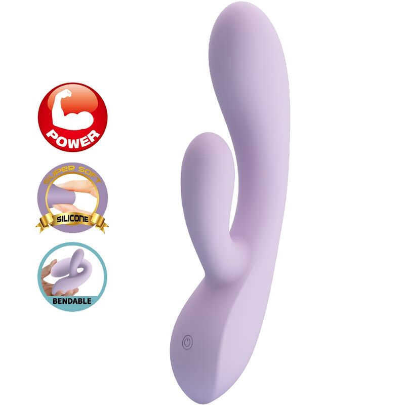 PRETTY LOVE - ROSOLYN RABBIT VIBRATOR 10 VIBRATIONS PURPLE - Toys "n" Us