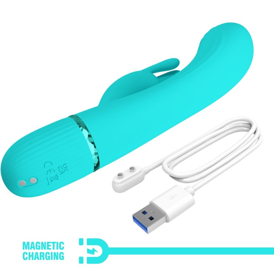 PRETTY LOVE - SCOCCO VIBRATOR RABBIT TURQUOISE - Toys "n" Us