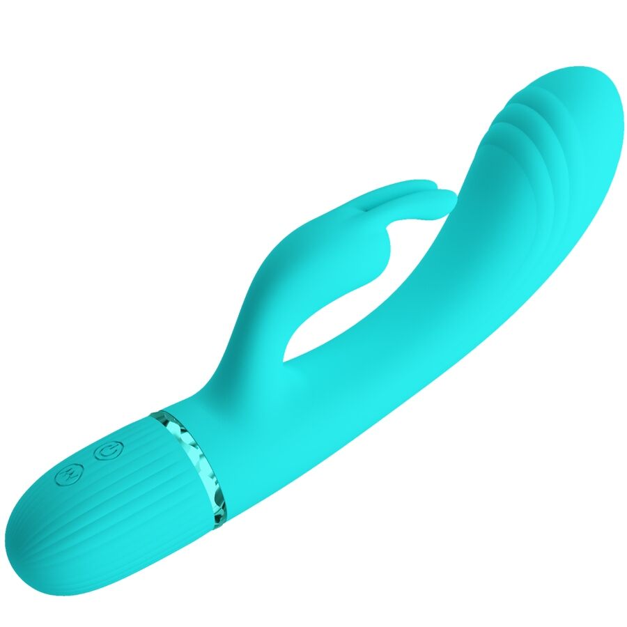 PRETTY LOVE - SCOCCO VIBRATOR RABBIT TURQUOISE - Toys "n" Us